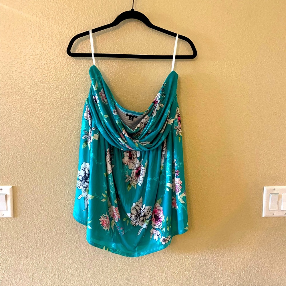 Tube top baby style flower Torrid size 3x